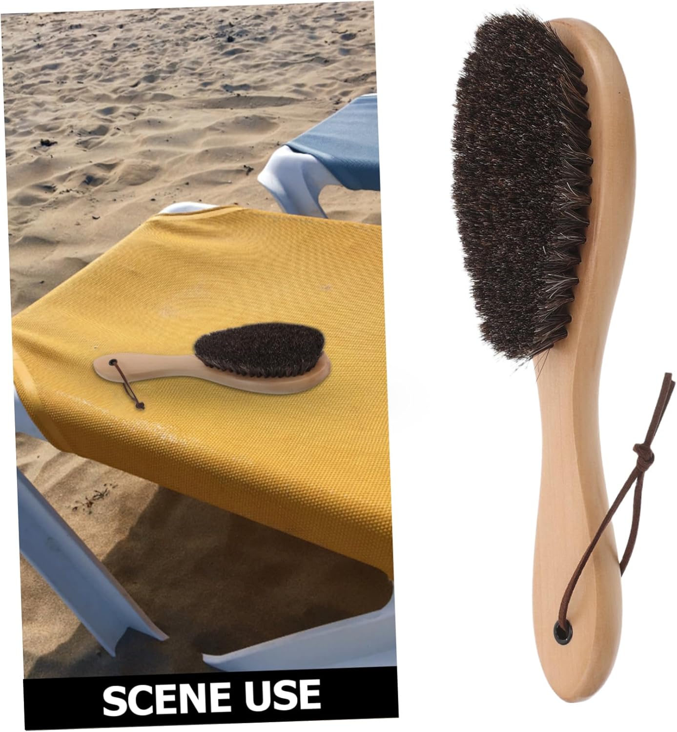ibasenice Sand Beach Cleaning Brush Sand Remover Brush Sand Rimozione Forniture Beach Essentials Beach Gadgets Accessori Per La Spiaggia Per La Spiaggia