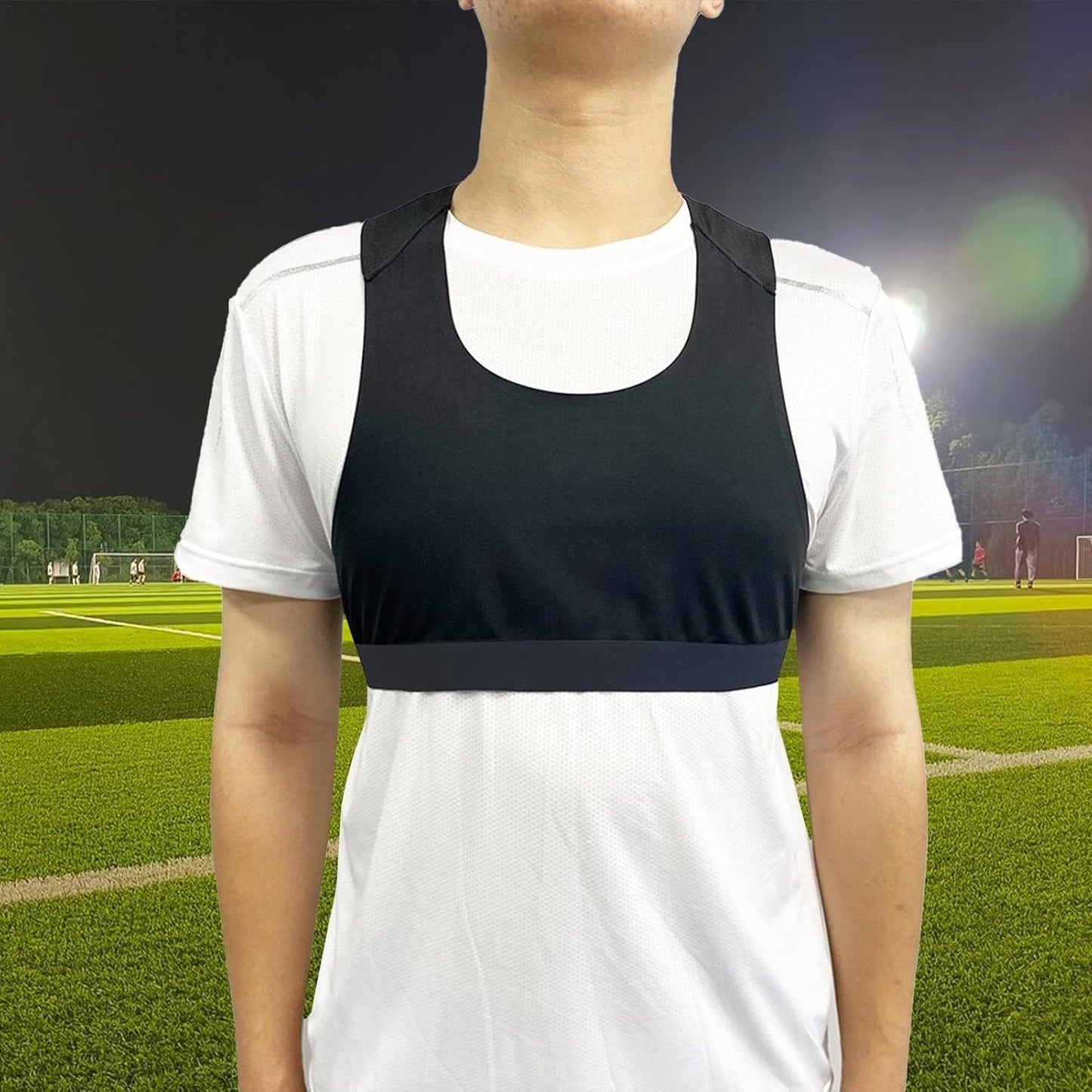 Nuyhgtr Sports Tracker Vest, Fitness Soccer Vest, Football Workout Tank, Breathable Sports Vest, Athletic Performance Vest, Soccer Training Gear, Men Women Vest, Soccer Workout Top