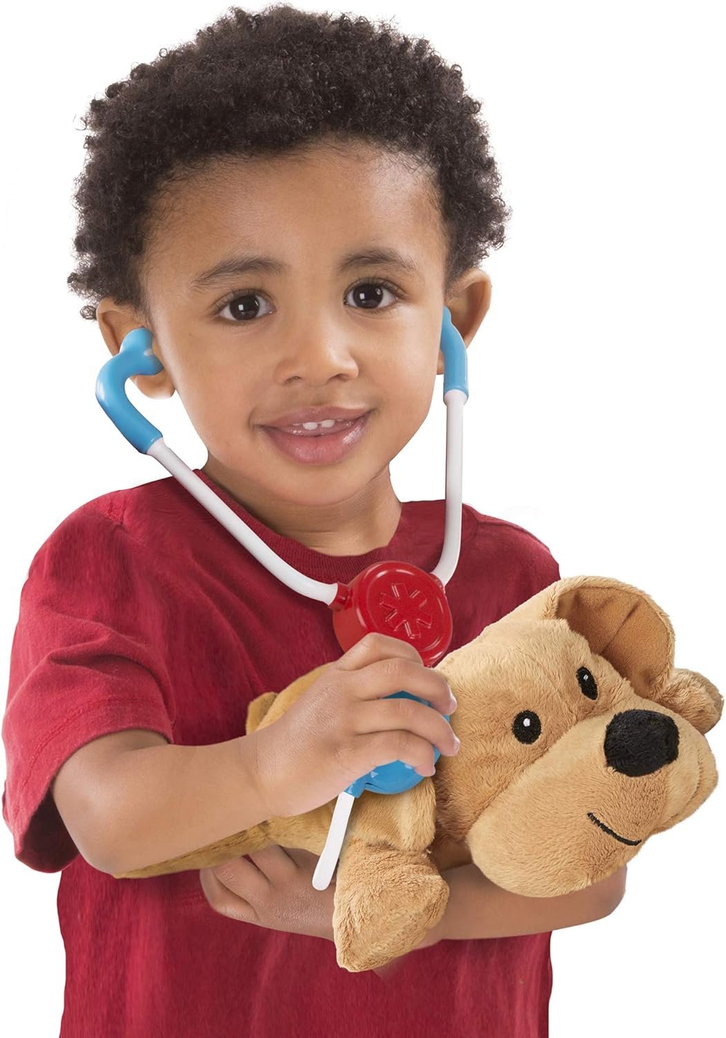 Melissa & Doug Examine and Treat Pet Vet Play Set (24 pcs) | Kids Veterinary Play Set, Veterinarian Kit For Kids, Pretend Play Doctor Set For Kids Ages 3+