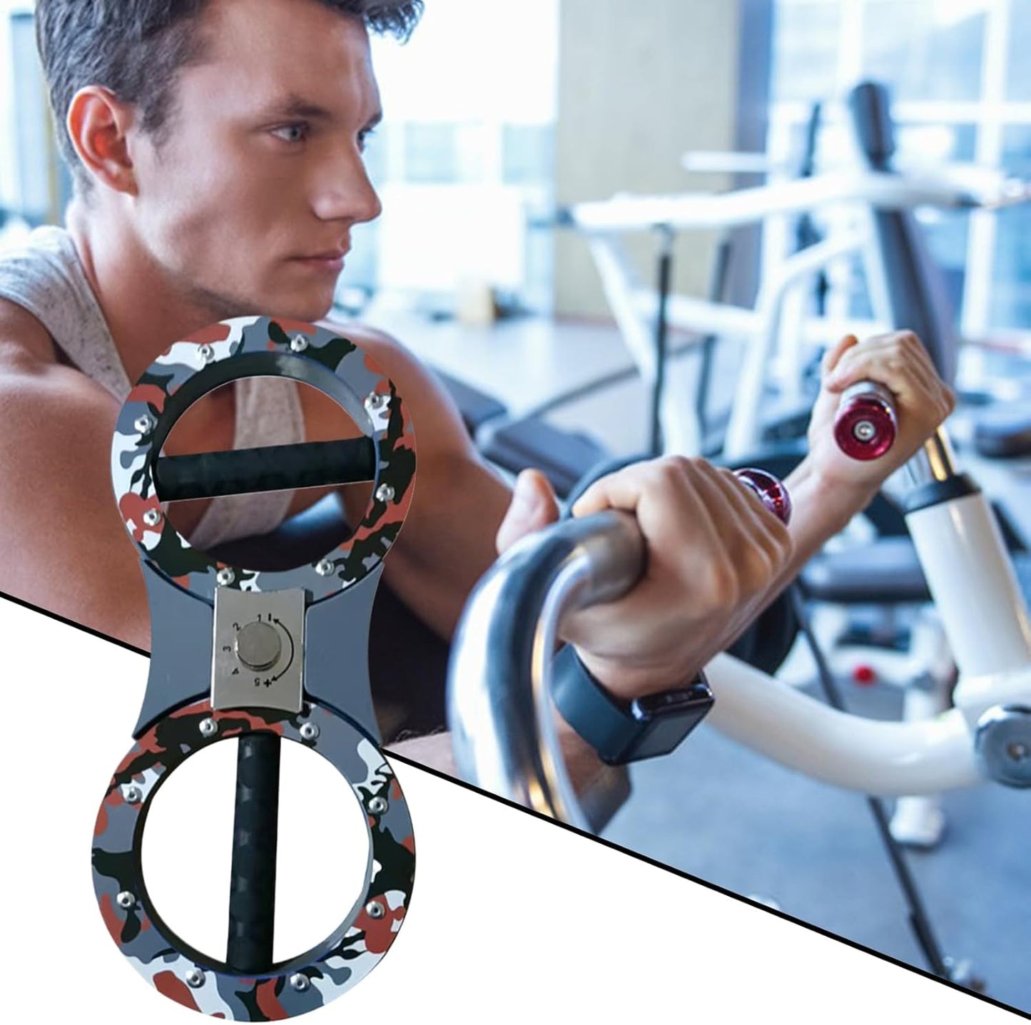 Spin Burn Machine, Rotating Upper Body Trainer, Arm Wrist Strengthener, 37x16.5x2.7cm Core and Shoulder Workout Equipment, Home Fitness Gear Strength Training Development