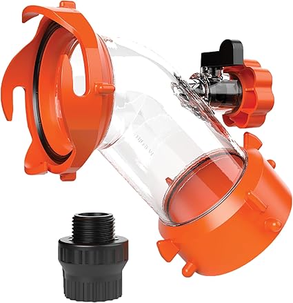 Camco Rhino Blaster RV Tank Rinser with Backflow Preventer RV Accessories for Toilet and Waste Tank Cleaning - Essential Camper Supplies for Odor Control and Sensor Maintenance - (39080) Visit the Camco Store