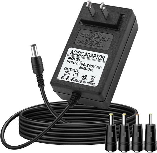 16.8V AC/DC Massage Gun Charger Adapter with 16.8V 0.8A 1A Massage Guns Power Supply Cord Cable (6.6Ft)