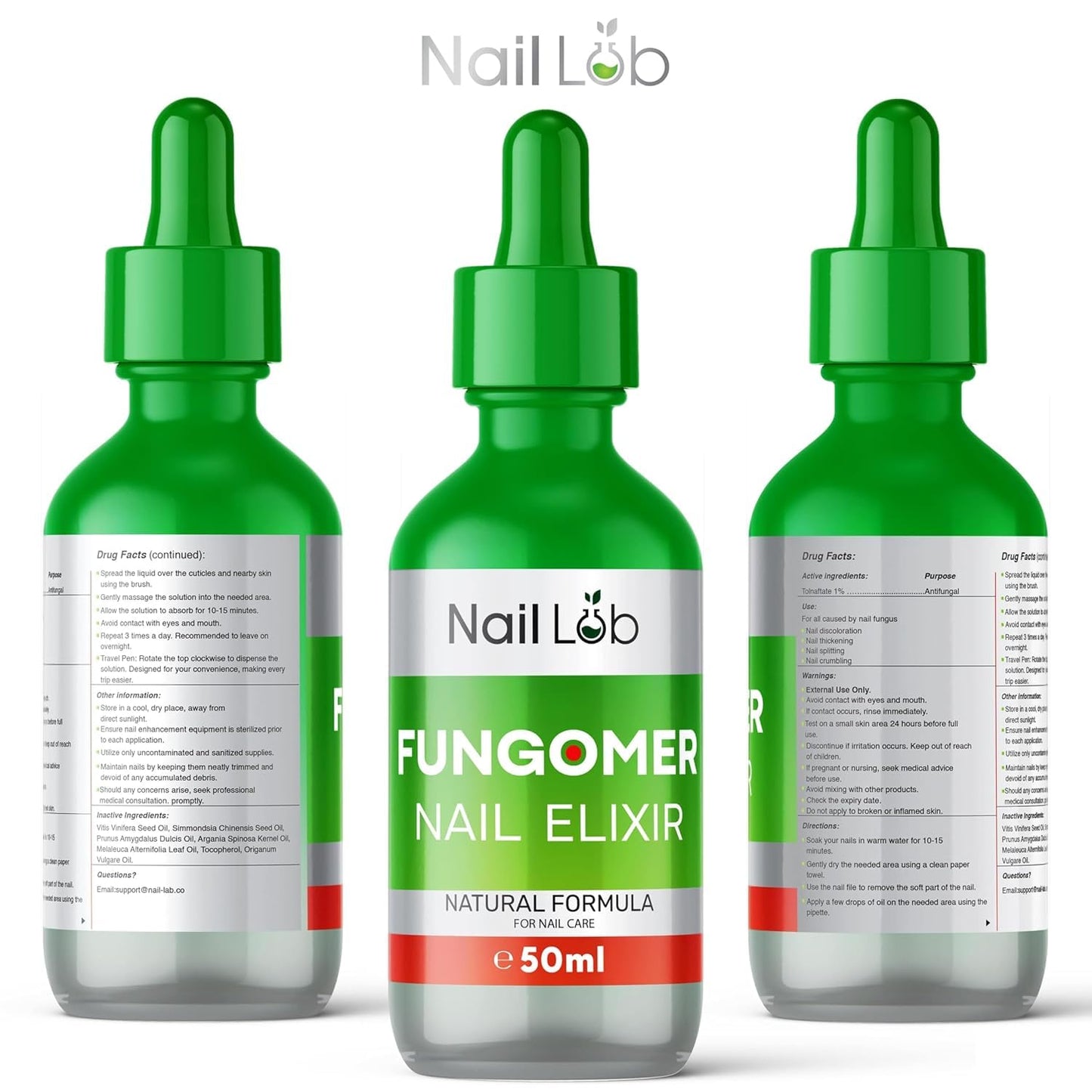 Premium Toenail Fungus Treatment Extra Strength - 50ml - Contains Melaleuca Alternifolia Leaf Oil (Tea Tree), Nail Fungus Treatment Extra Strength for Fingernails - Free 3ml Fungus Pen