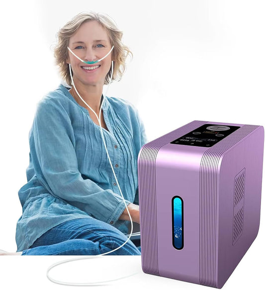 2025 Hydrogen Water Generator, 99.99% High Purity Inhalation Machine, 5 Intelligent Detection Systems, Nasal Hydrogen Therapy, for Home, Office and Clinics
