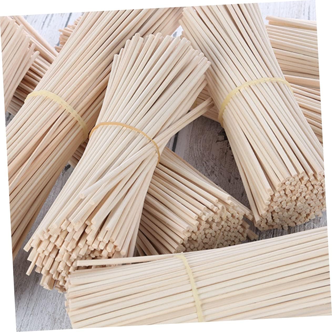 Wakauto 1set Replaceable Diffuser Sticks for Office Aromatherapy Convenient Aroma Rods for Essential Oils Non Diffuser Accessories Control Fragrance Intensity 100pcs