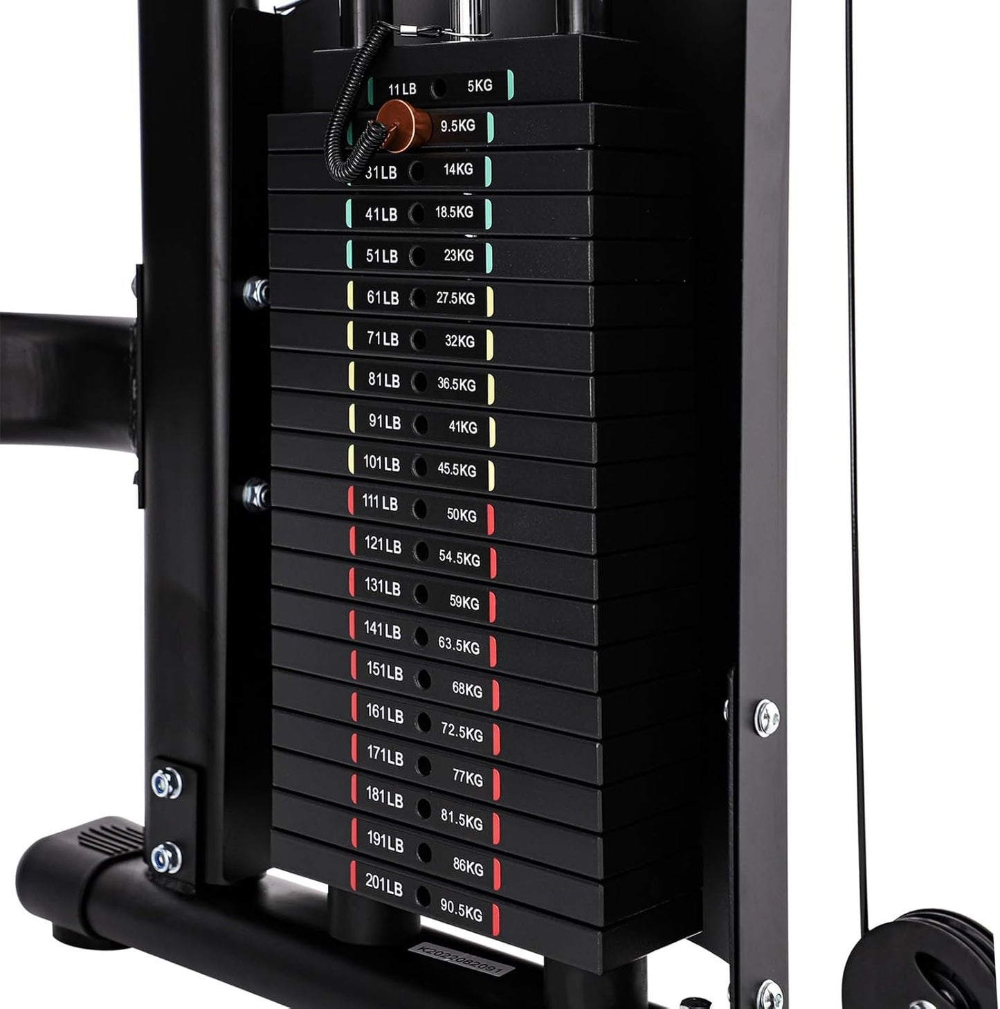 ALTAS Strength 3073 Function Home Gym Machine Pulley System Trainer Exercise Light Commercial Fitness Equipment 2000 Lbs Cable Included Accessories