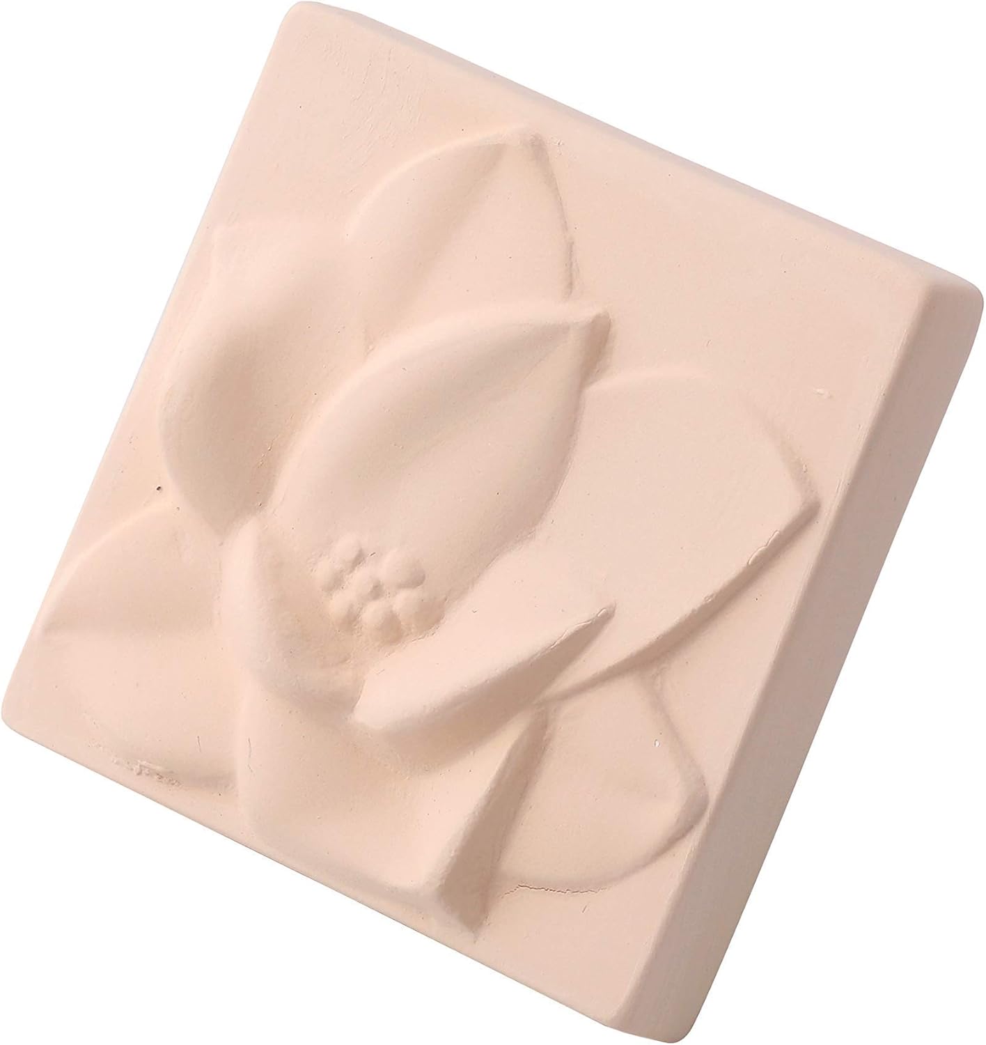 Healing Ceramic Stone Diffuser-Magnolia-Korean flower Series - Odor Eliminator, Air Purifying, Humidity Control, Aromatherapy Passive Diffuser (Magnolia)