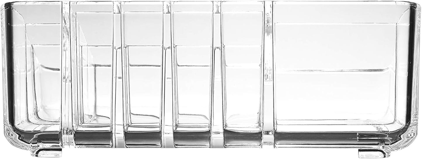 Amazon Basics Square Acrylic Cosmetic Makeup Organizer Storage, Medium