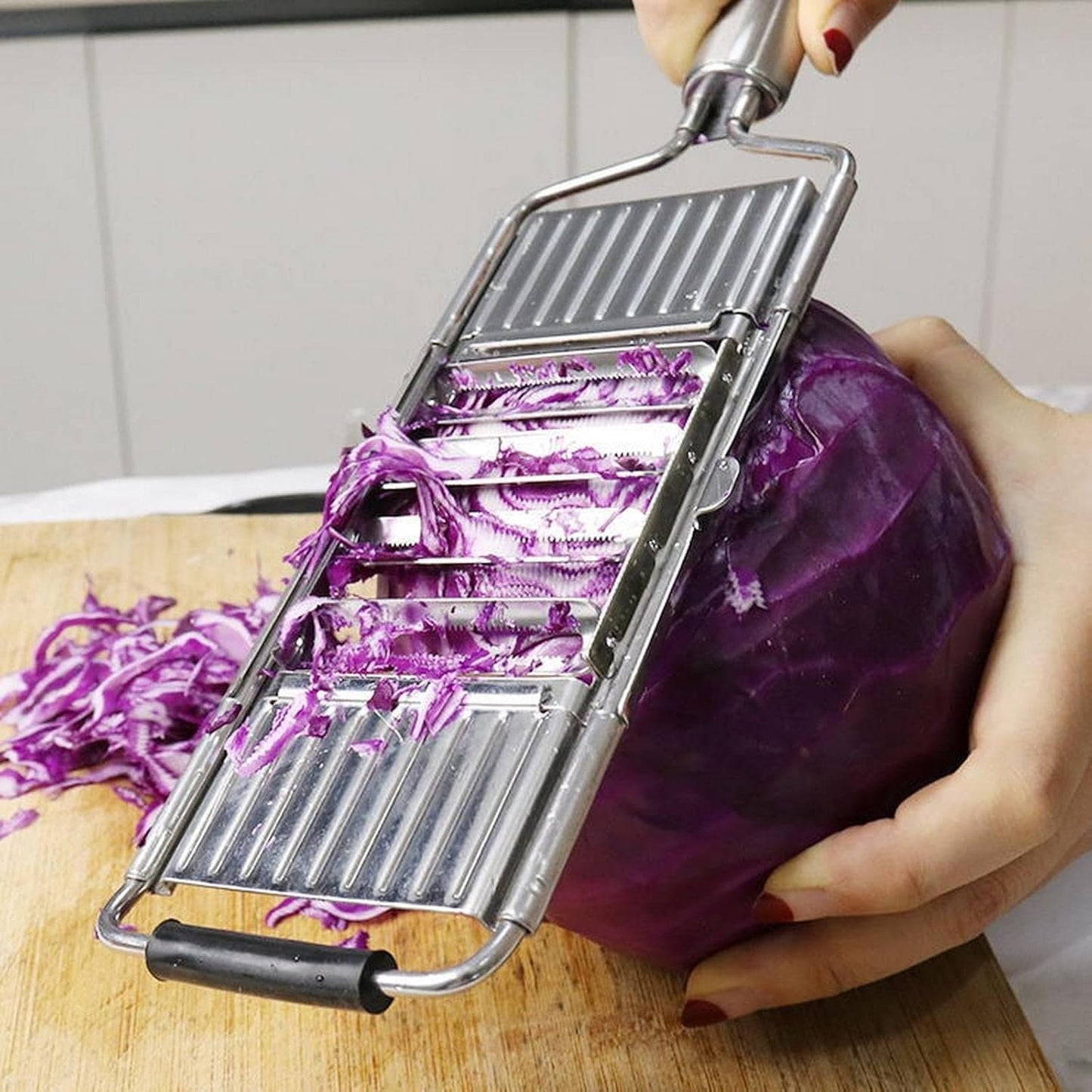 TOBILE Peeler 4 in 1 Vegetable Slicer Shredder Grater Cutter Manual Fruit Carrot Potato Grater with Handle Multipurpose Household Kitchen Tool