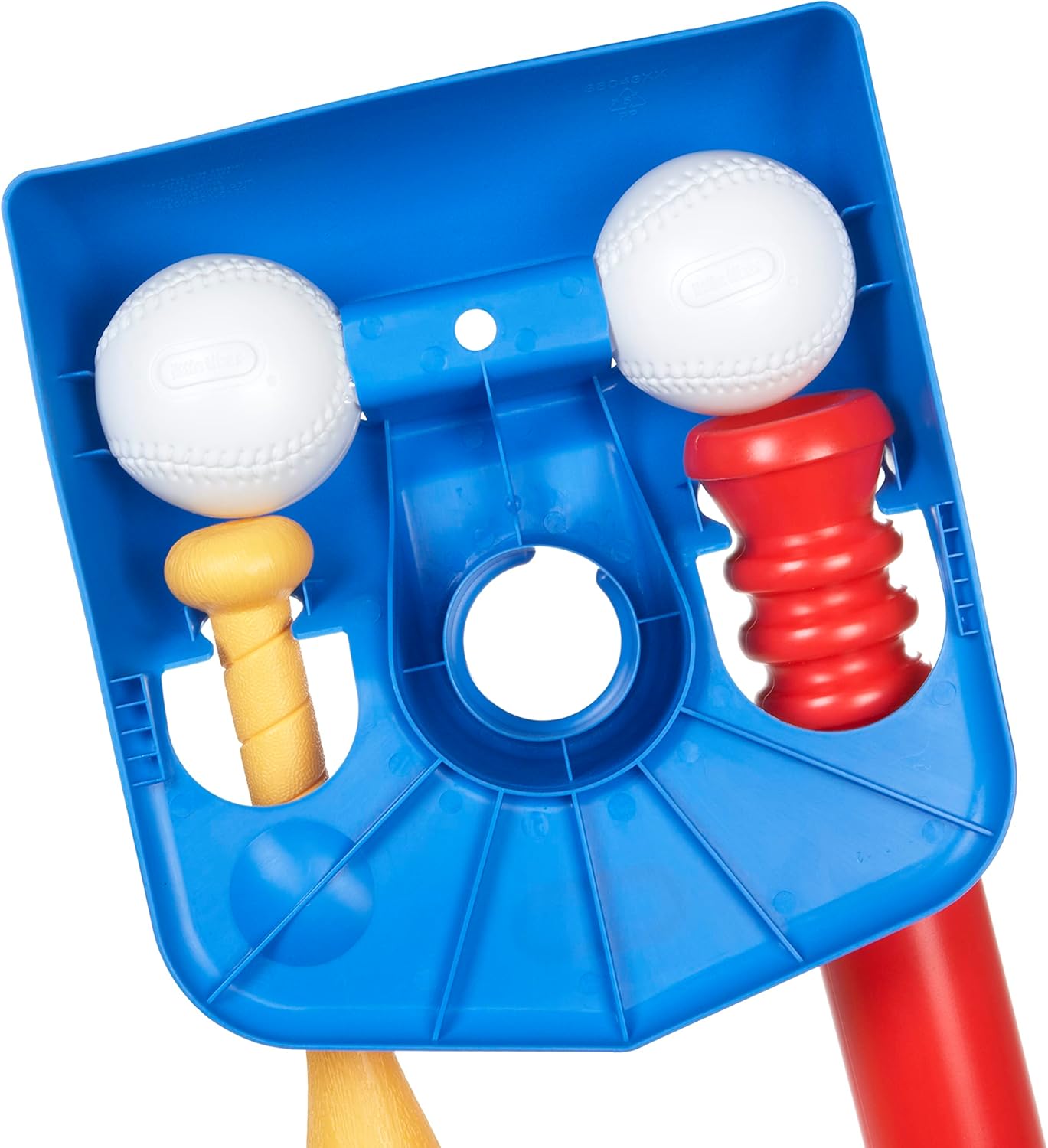 LITTLE TIKES TotSports T-Ball Set, Primary Colors, 2 Balls