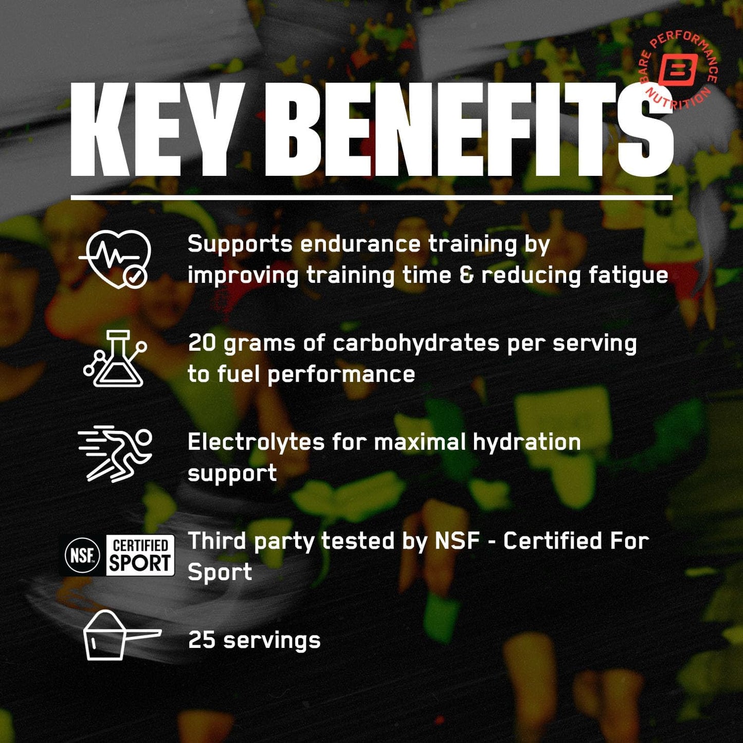 Bare Performance Nutrition, G.1.M Sport Endurance Formula, Electrolyte Formula, Cluster Dextrin, Superior Carbohydrate Source (Fruit Punch)