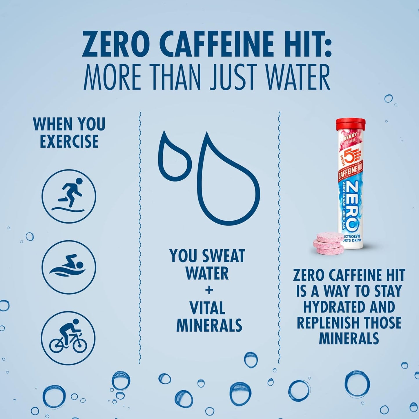 HIGH5 Zero Caffeine Hit 8x20 Tabs Berry