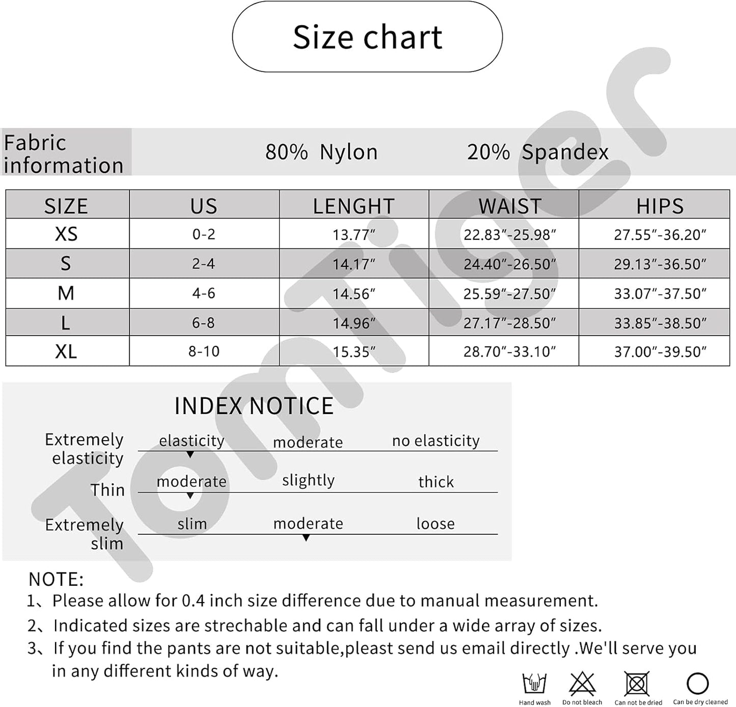 TomTiger Yoga Shorts for Women Tummy Control High Waist Biker Shorts Exercise Workout Butt Lifting Tights Women's Short Pants