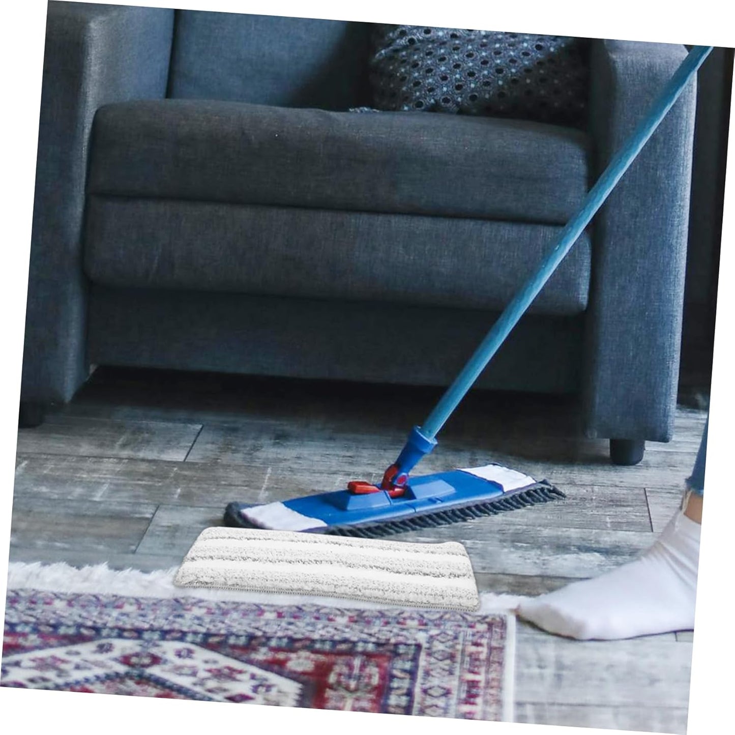 PLAFOPE Home Cleaning Essential 3 Pezzi di Ricariche per A Strisce per Piatto Forte Assorbimento per Pavimenti
