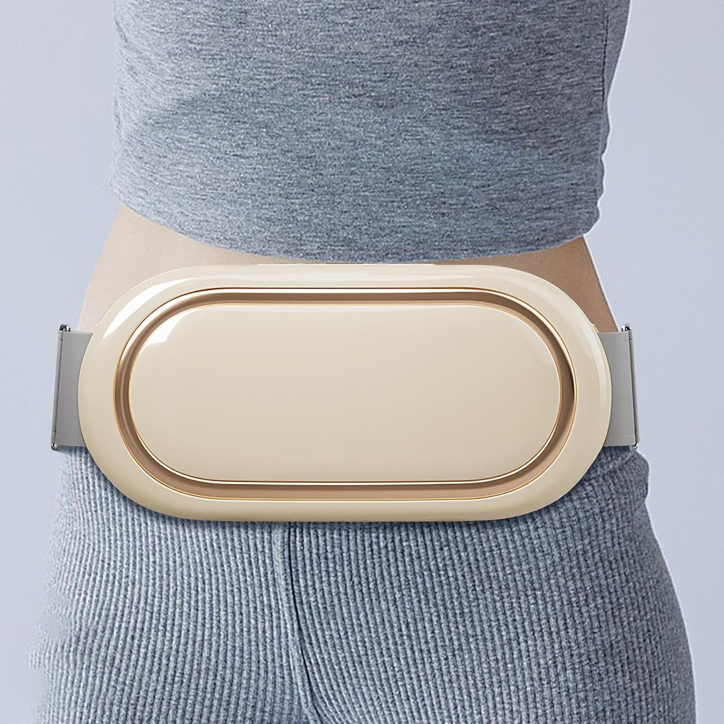 Nybhyjka Abdominal Exercise Band | Electric Abdominal Strengthener, Portable Wireless Massage Belt for Muscle Building Fat Burning Shaping and Firming