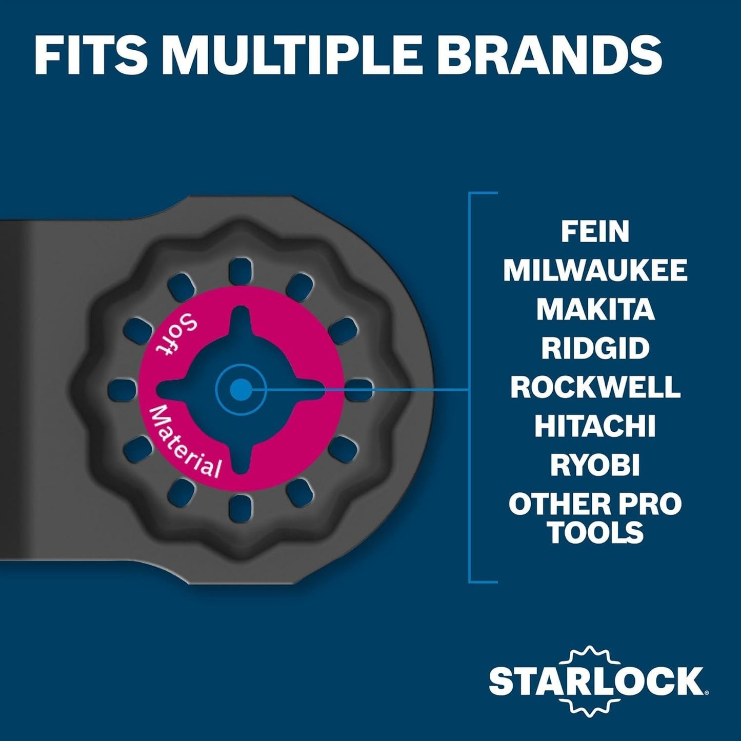 Bosch OSL214K Starlock Caulk Knife Blade, 2-1/4-Inch