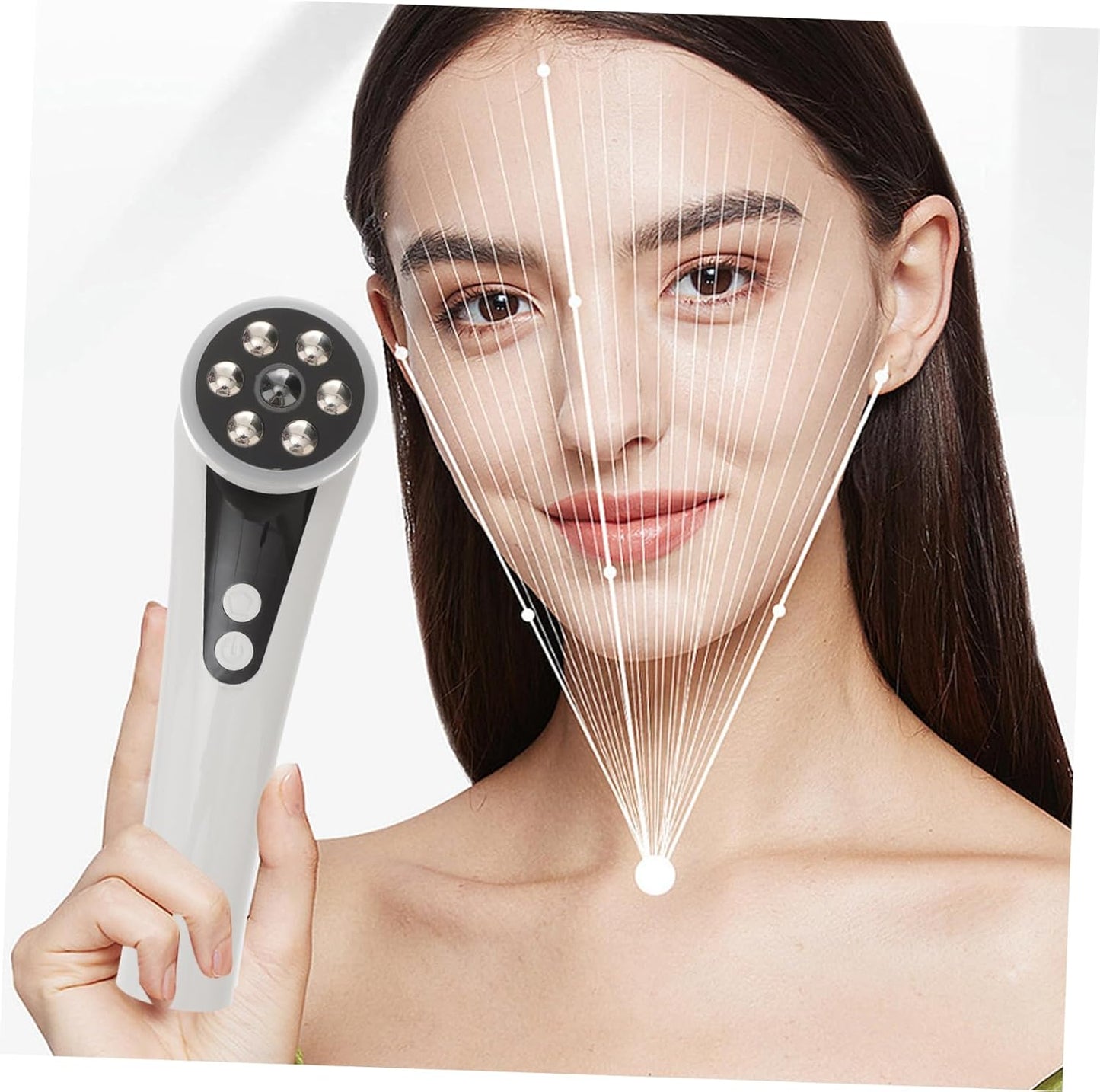 FOMIYES Facial Device for Skin Care Portable Tool for Deep Cleansing Skin Refreshing and Elasticity Boosting Enjoy Spa Like Treatment