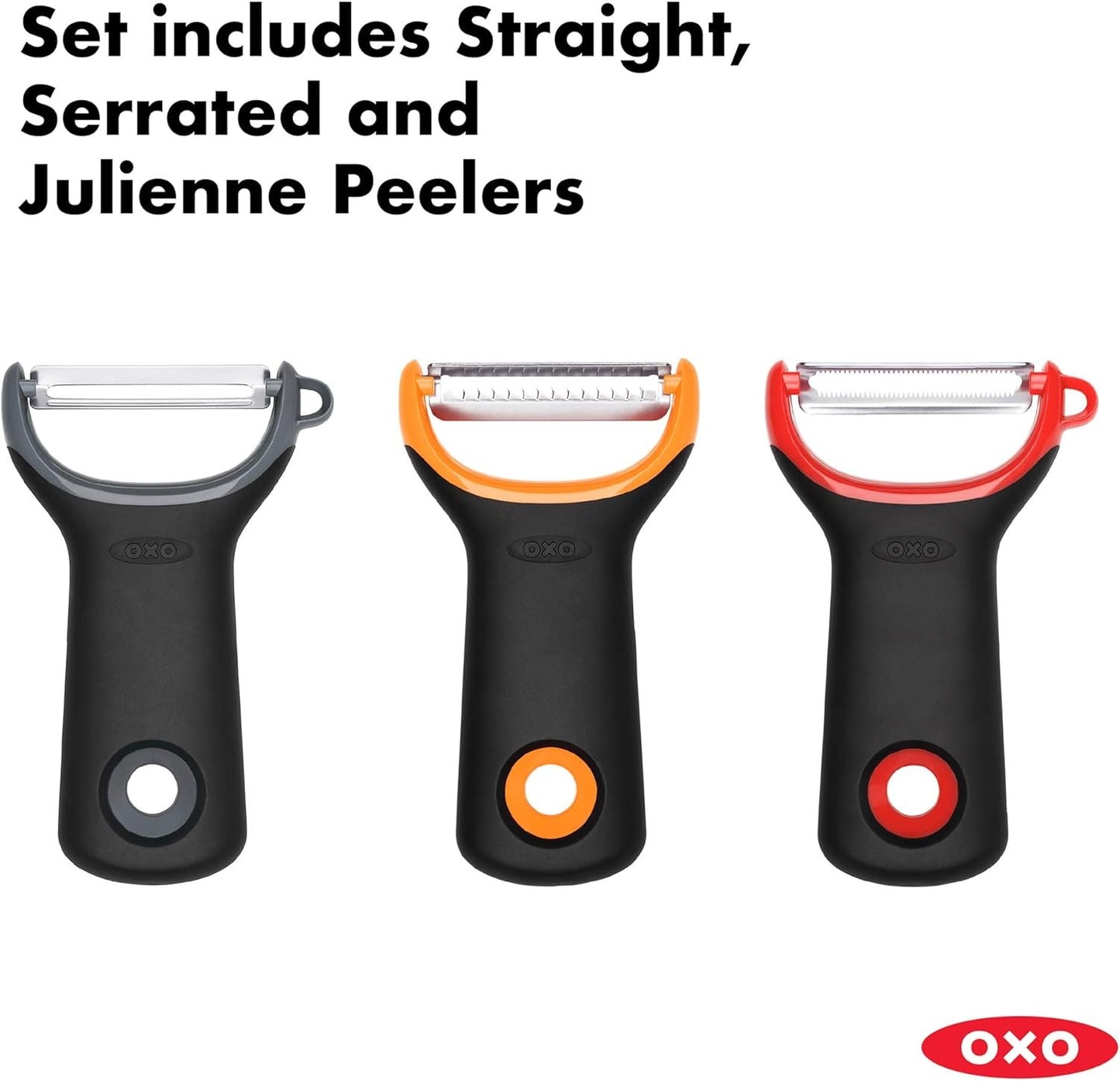OXO Good Grips Prep Peeler 3-Piece Set
