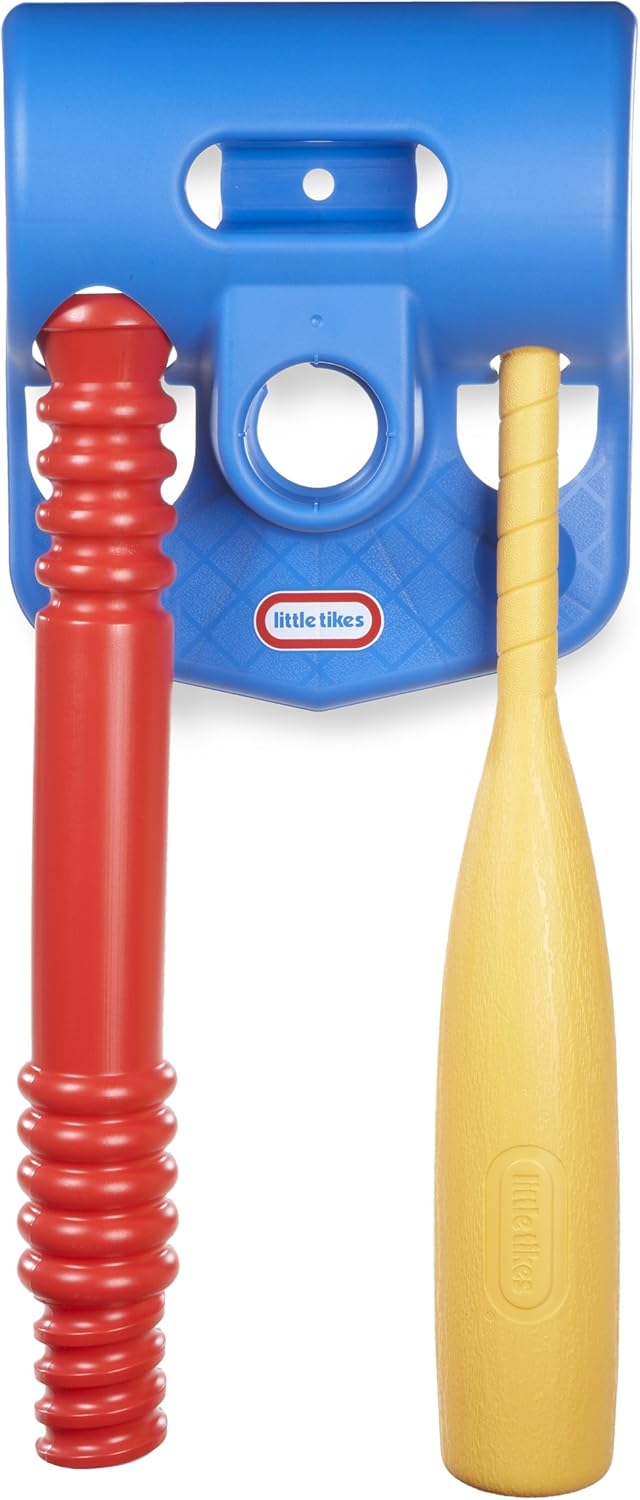 LITTLE TIKES TotSports T-Ball Set, Primary Colors, 2 Balls