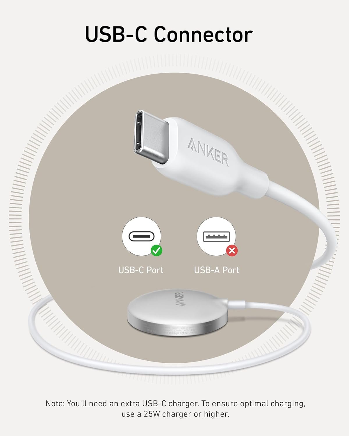 Anker MagSafe Charger Pad Compatible, MagGo iPhone 16 Wireless Charger Pad, Qi2 Certified 15W Wireless Charger, for iPhone 16/16 Plus/16 Pro/16 Pro Max/15/14/13/12 Series (Charger Not Included)