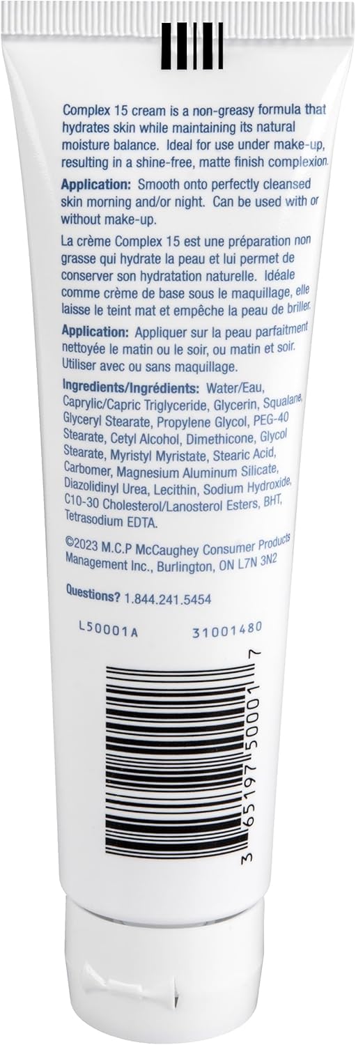Complex 15 Complex 15 Face Cream 100ml