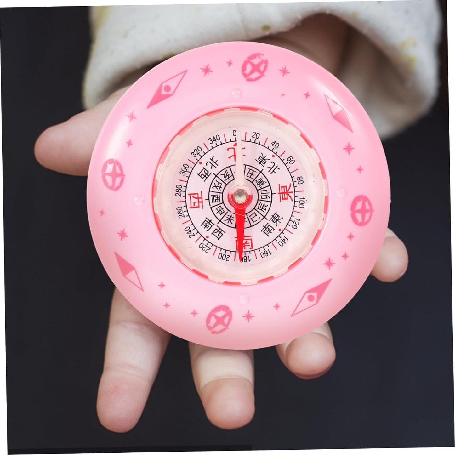 Kisangel Survival Pocket Compass Hiking Metal Compass Mini Outdoor Direction Random Color