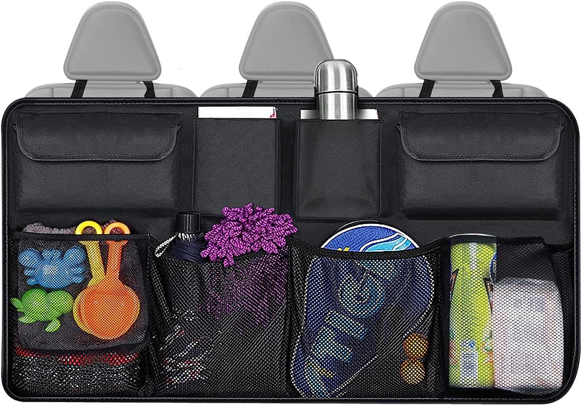 Car Trunk Organizer, Backseat Hanging Organizer with 8 Large Storage Bag -Trunk Organizer for SUV,Truck, Van -Your Space Saving Expert