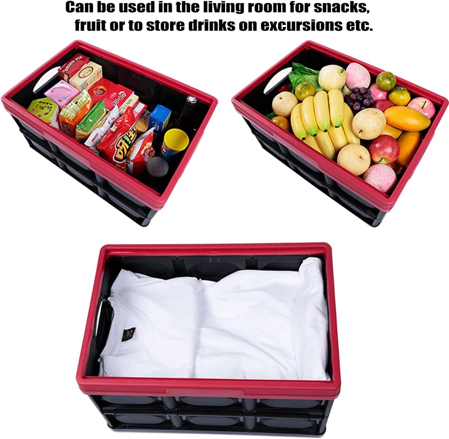 TOOPONE Car Trunk Organizer, Foldable Car Organizer Trunk Organizer for suv with Foldable Cover