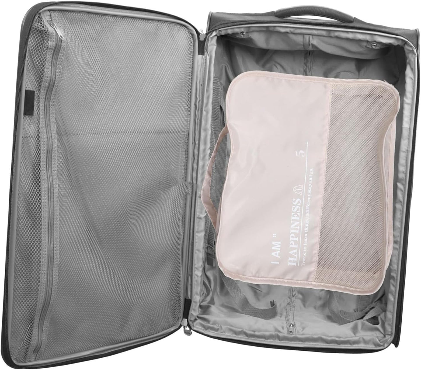 Holibanna 1 Set Luggage Packing Cubes Travel Organizers Storage for Clothes Underwear Shoes Durable Travel Accessories for Home and Organization