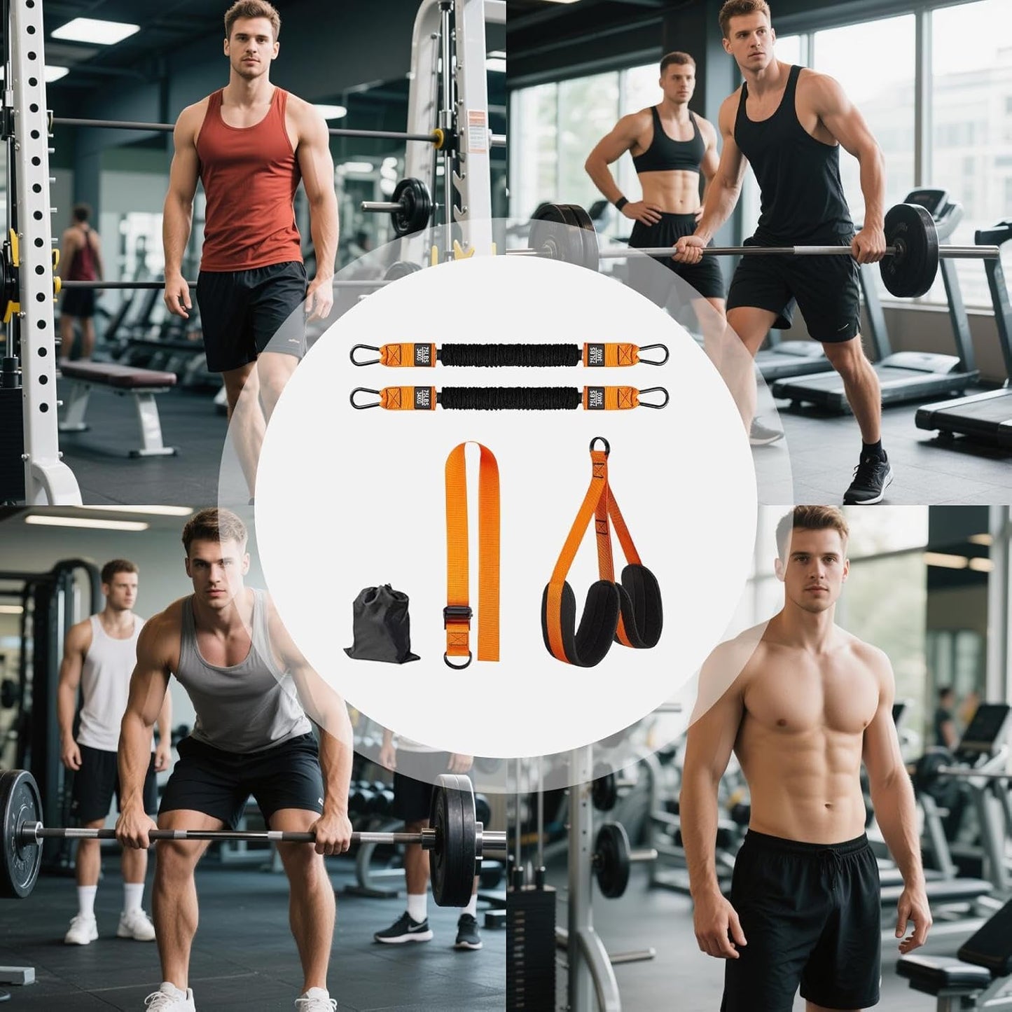 Assistance Band for Pull Ups, Heavy Duty Adjustable Strap, Strength Training Resistance Tool, 9.84 x 10.24 x 2.76 inch Supportive Workout Gear for Stretching, Fitness Exercise Routines