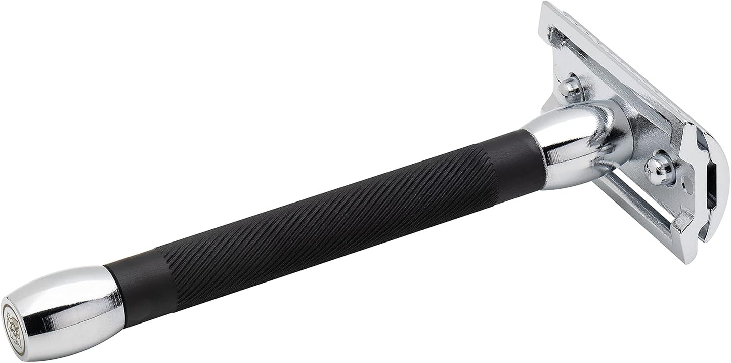 MERKUR Double Edge Safety Razor Short & Black Handle