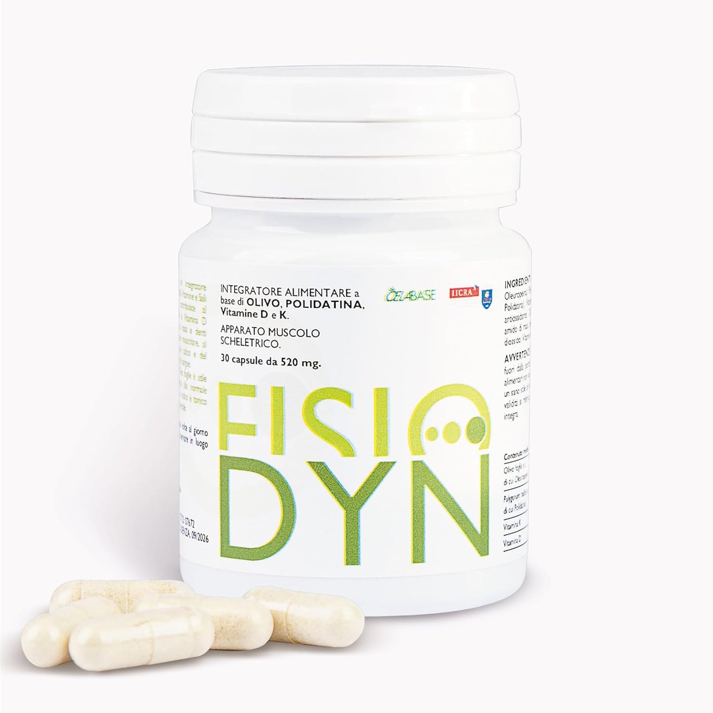 Dietary supplement based on oleuropein, polydatine, vitamins D and K. Development maintenance muscle recovery powerful anti-aging anti-aging action Sarcopenia