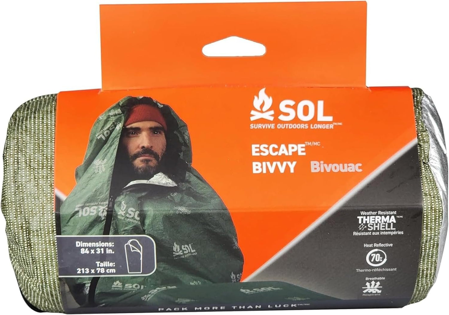 Escape™ Bivvy with Hood - Green
