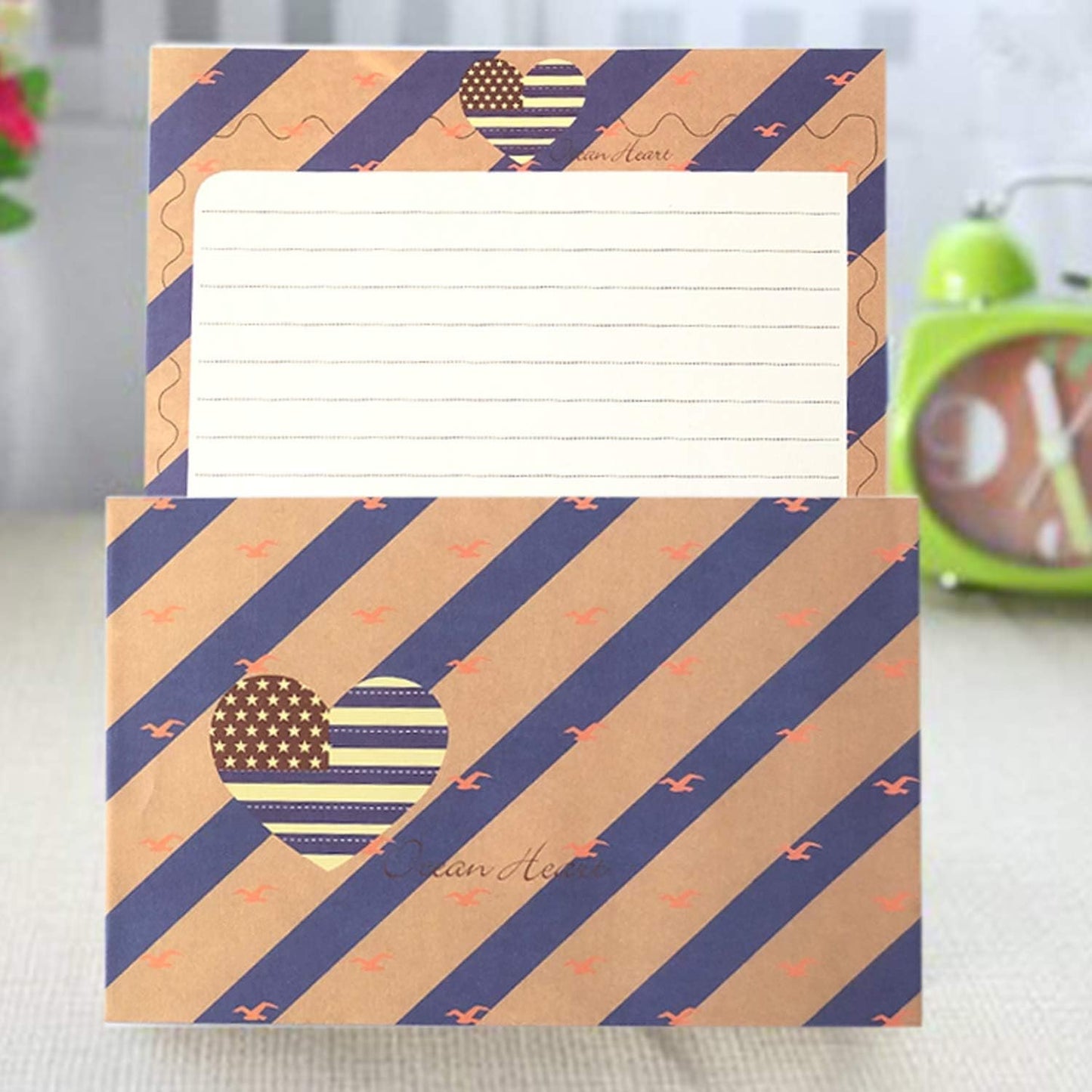 SCStyle 32 Cute Lovely Kawaii Special Design Writing Stationery Paper with 16 pcs Envelopes