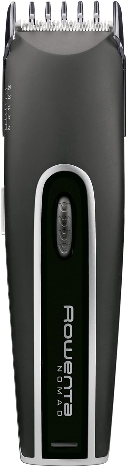 Rowenta TN1410 Nomad Hair Clipper Mesh and Cordless Use, Approx. / Battery, Black