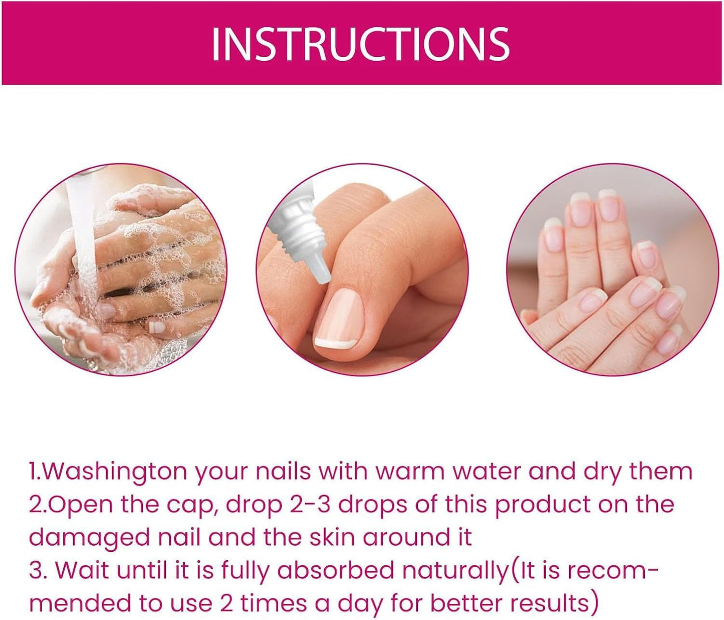Fungigone Nail Treatment, Fungal Nail Care Strong Removal, Nail Repair Growth Treatment, Nail Softener for Thick Toenails Toe and Finger Nail Solution (1PCS)