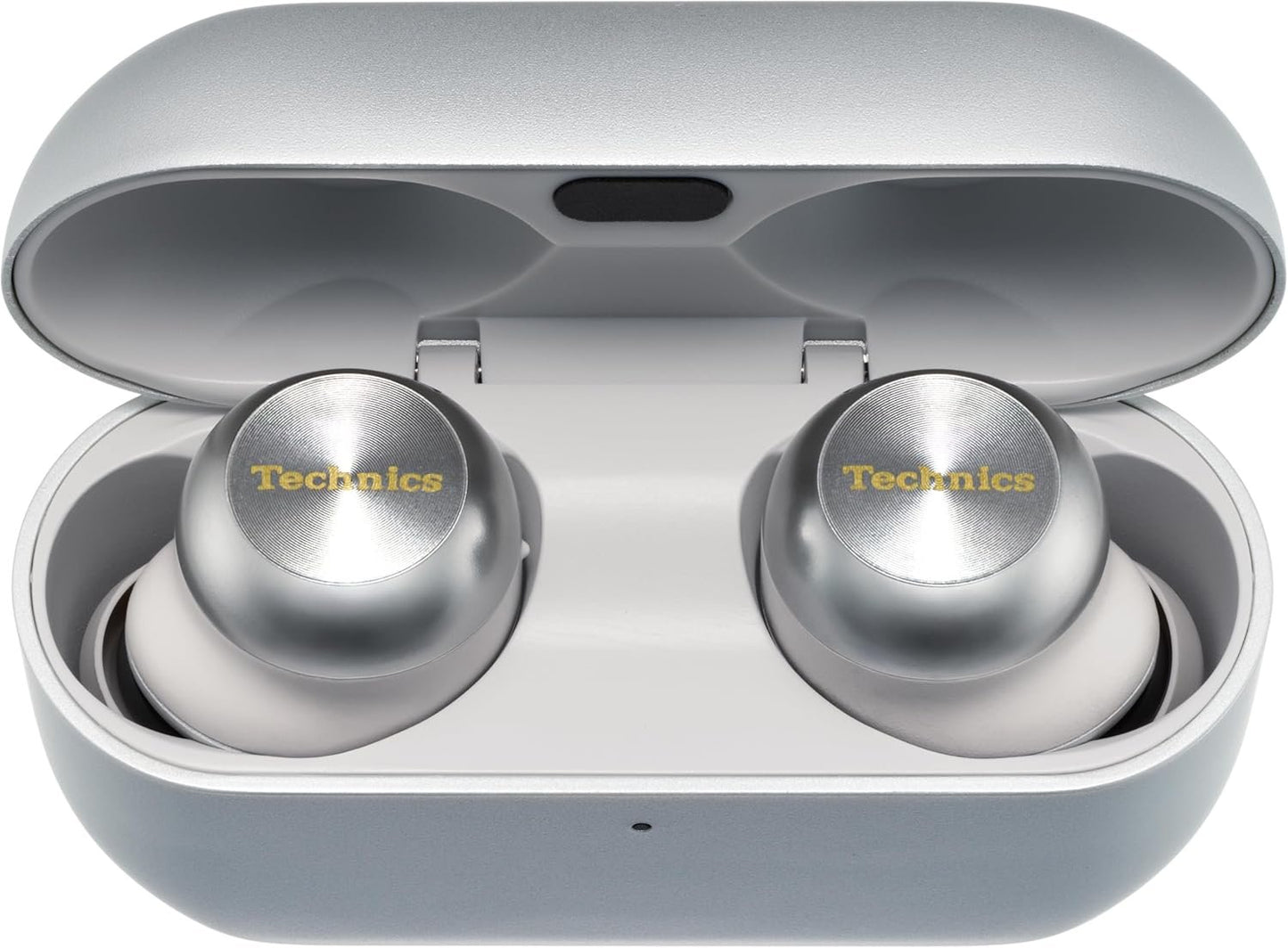 Technics EAHAZ100 Reference Class Hi-Fi True Wireless Earbuds with Dolby Atmos and Noise Cancelling, Silver