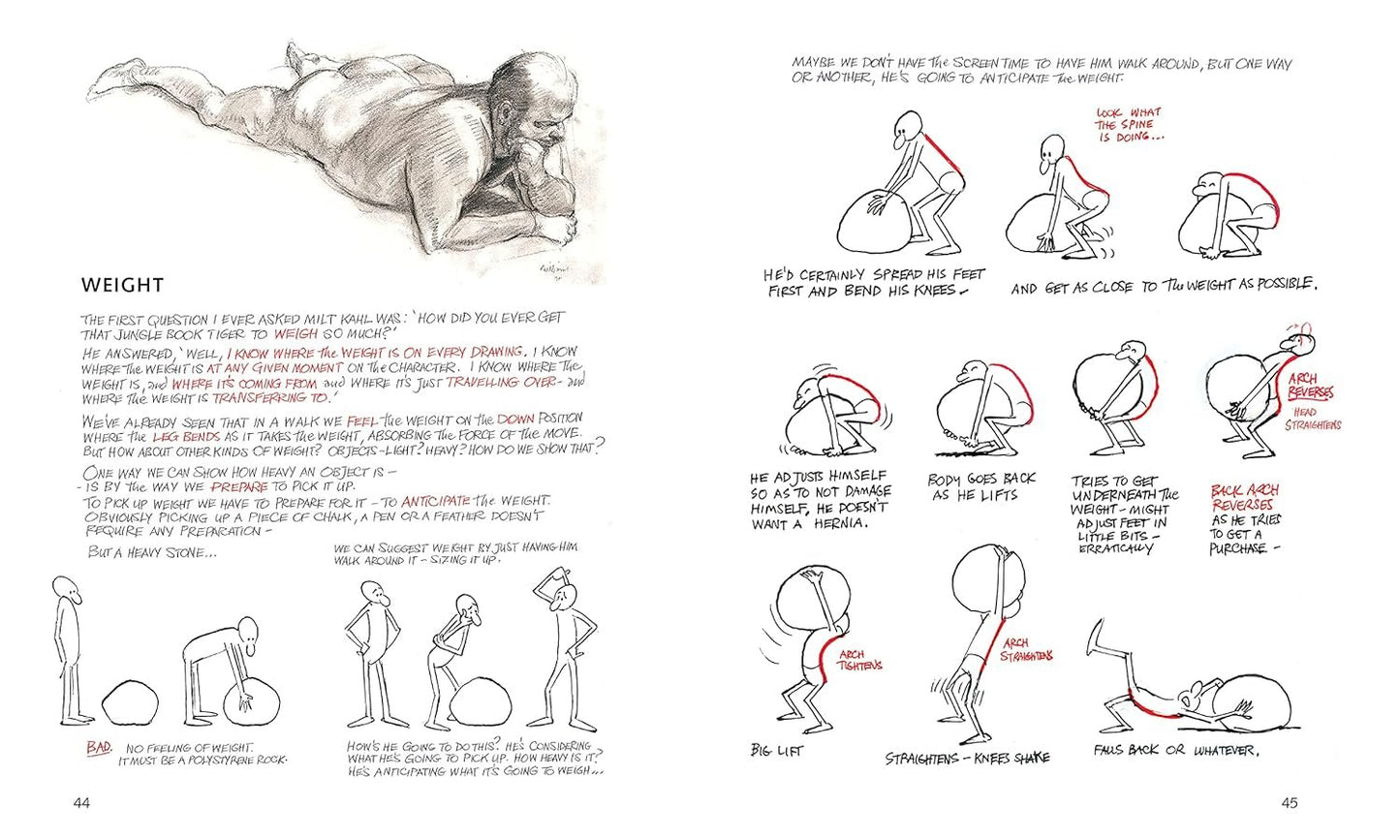 The Animator's Survival Kit: Flexibility and Weight: (Richard Williams' Animation Shorts)