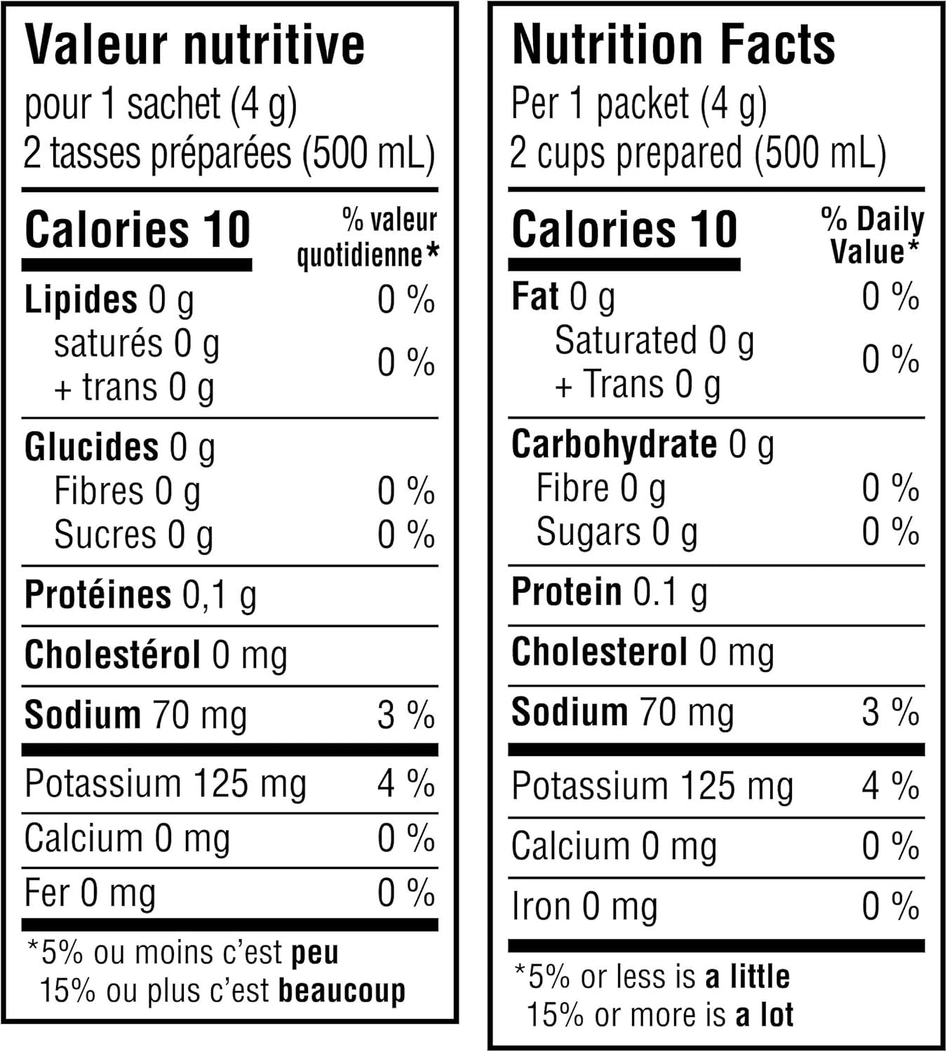 mio Lemonade Drink Mix, 4 g Packets, 10 ct Box