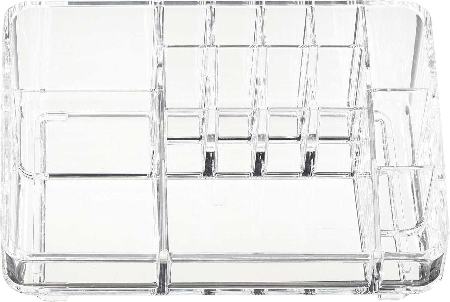 Amazon Basics Square Acrylic Cosmetic Makeup Organizer Storage, Medium