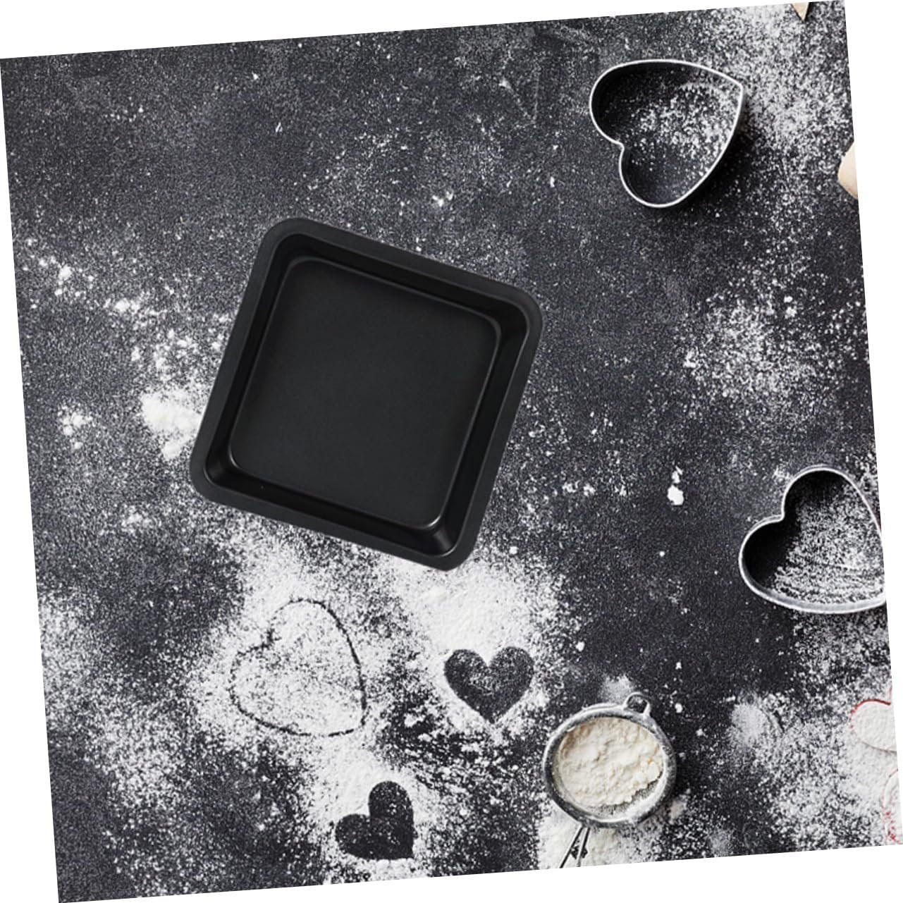 5pcs Non-stick Cake Mold Cookie Molds Non-Stick Baking Pan Set Non-Stick Oven Bakeware Baking Tray Set Pan Tool