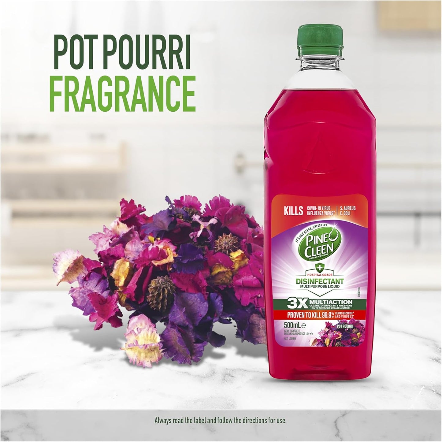 Pine O Cleen Antibacterial Disinfectant Liquid Pot Pourri 500 Milliliters