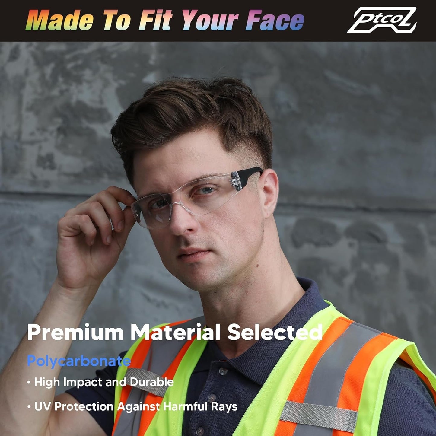 PTCOL Safety Glasses Bulk Pack, Protective Goggles for Adults and Kids