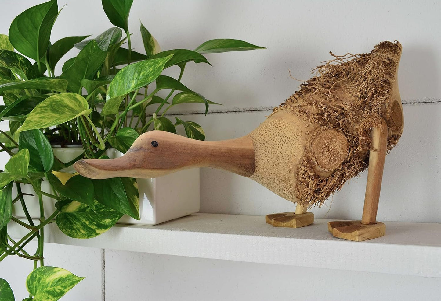DANATRA-Dora Bamboo and Teak Wood Handcrafted Ornament – Natural Materials – Home Decor
