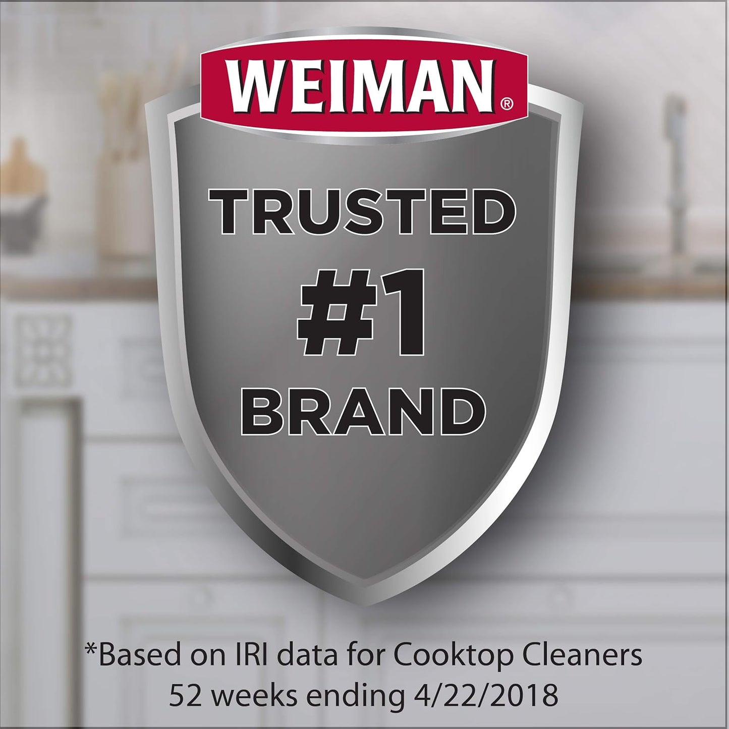 Weiman Complete Cook Top Cleaning Kit - Cook Top Cleaner and Polish 2 oz, Scrubbing Pad, Cleaning Tool, Cook Top Razor Scraper