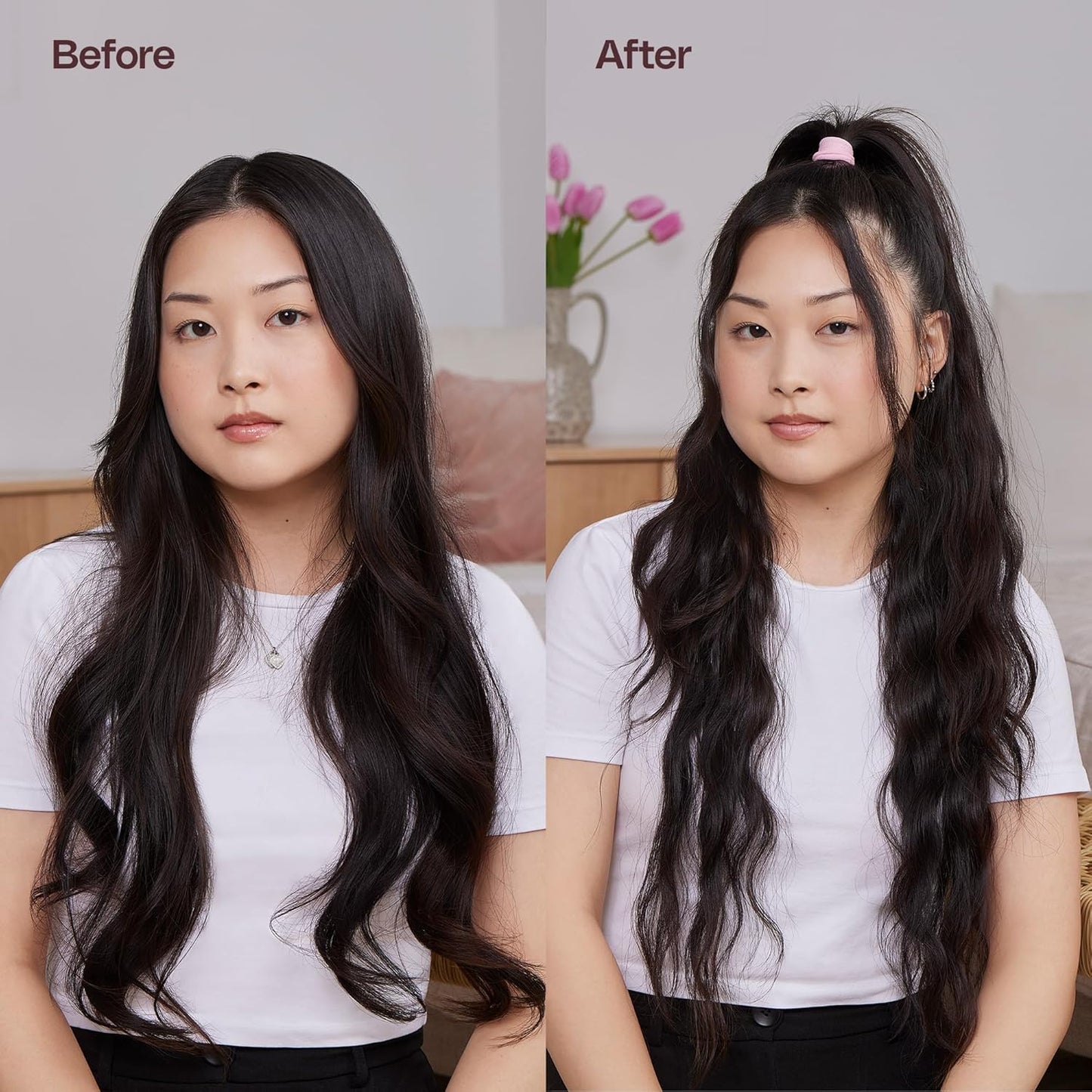 Mane 1.25" Jumbo Hair Waver Styling Attachment - 3 Barrel Hair Waver for Natural-Looking Waves, Frizz-Free Volume & Beachy Texture - Use with Power Bottom Base