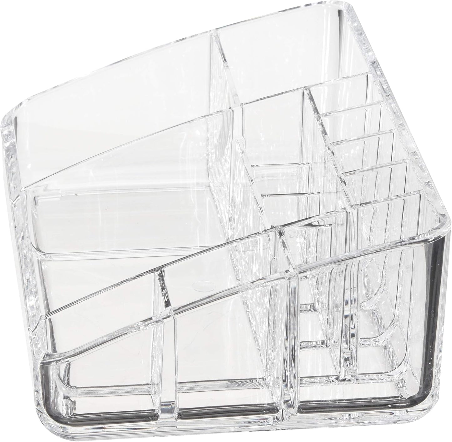 Amazon Basics Square Acrylic Cosmetic Makeup Organizer Storage, Medium