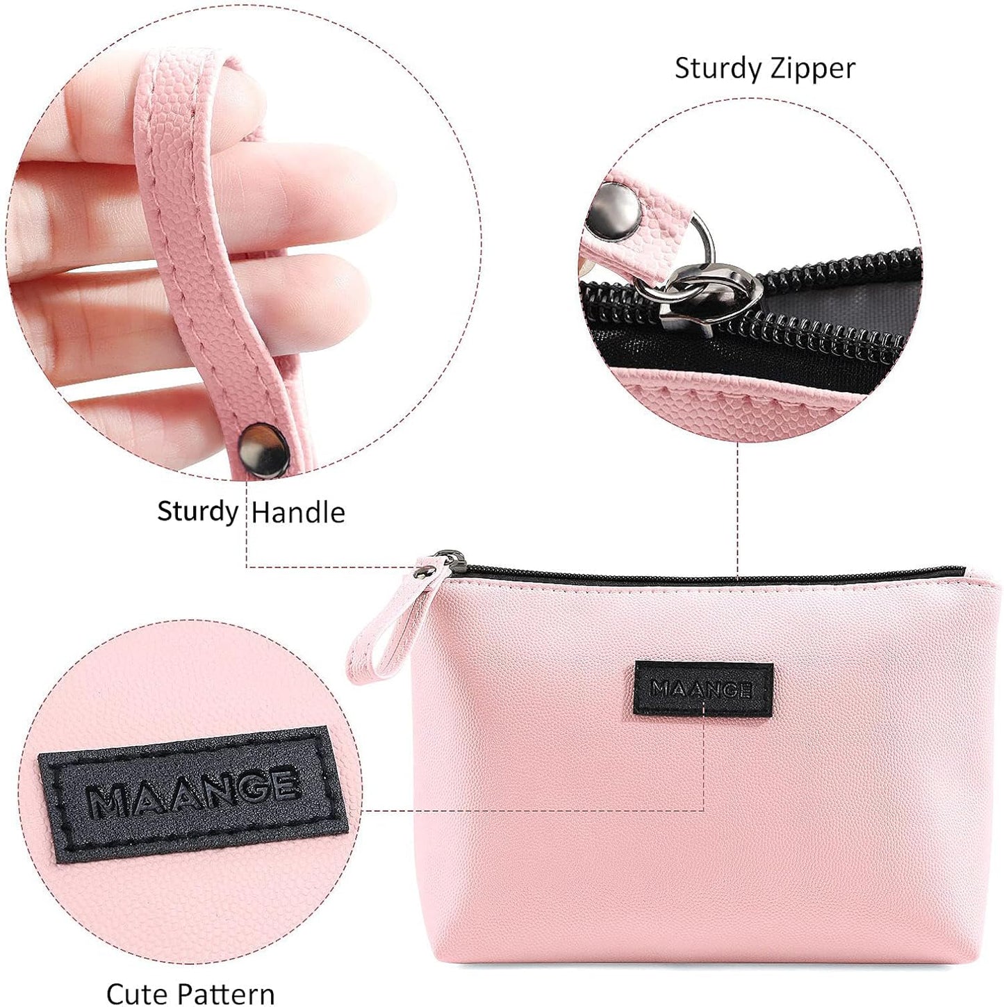 MAANGE Small Make Up Bag