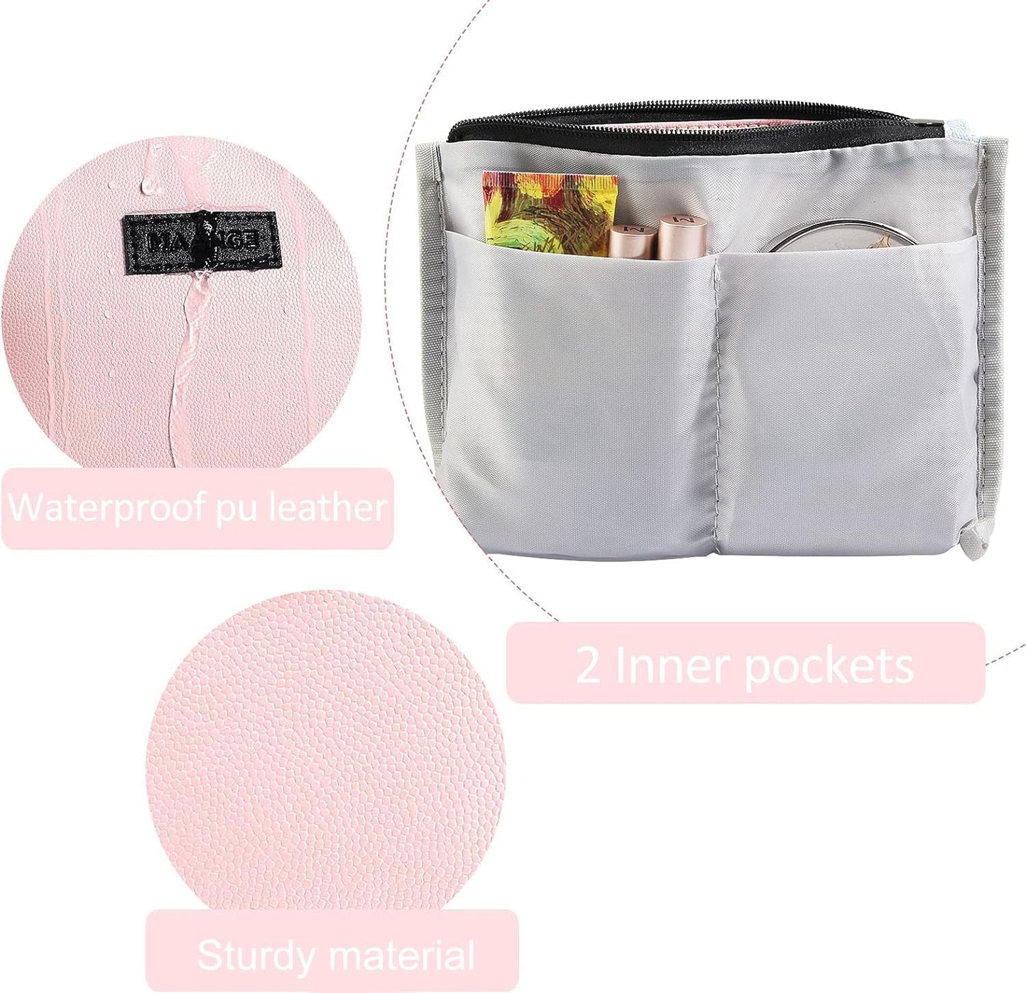 MAANGE Small Make Up Bag