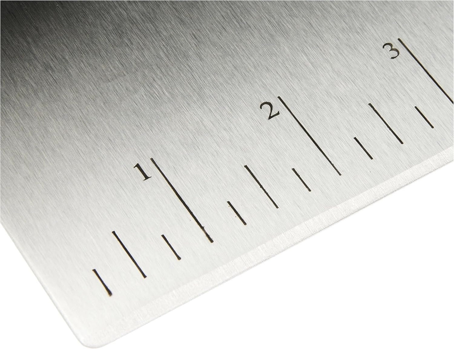 Amazon Basics Multi-Purpose Stainless Steel Bench Scraper and Chopper